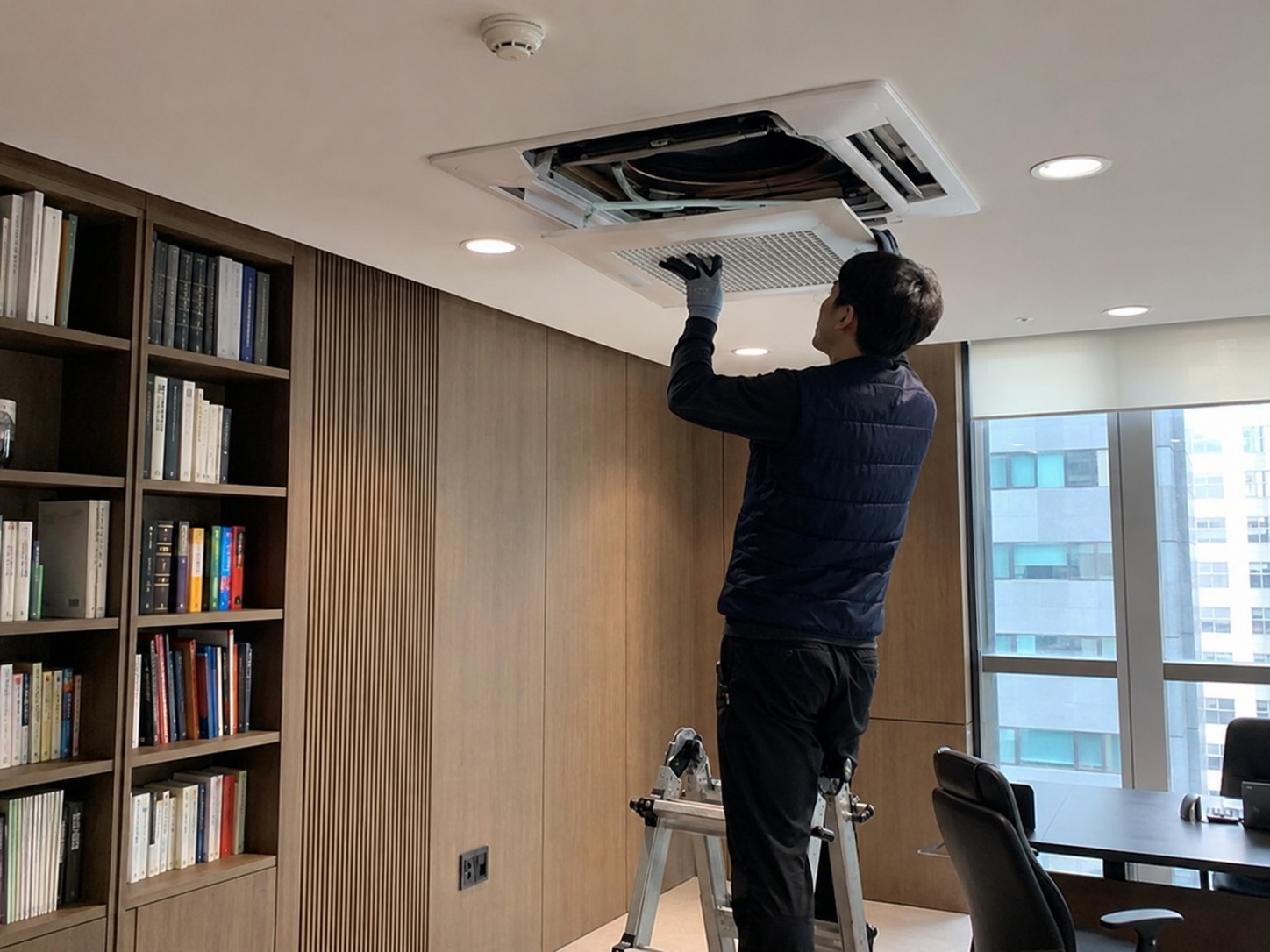 수원 팔달 사무실 시스템 에어컨 상담 때 실제로 보는 1차 점검 항목
